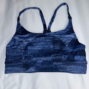 Lululemon Train Times Bra Midnight Navy Blue
